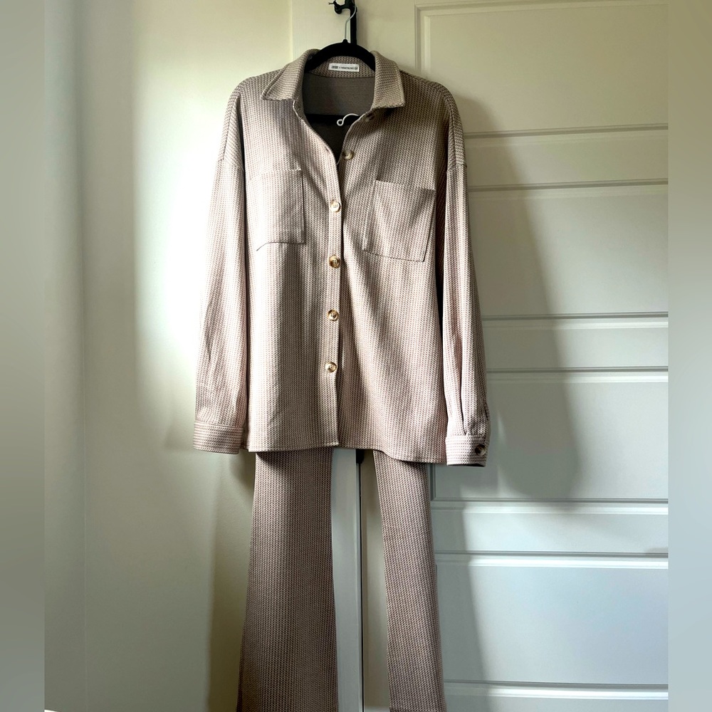 12th Tribe x Salty Blonde - Pant and Shacket Set